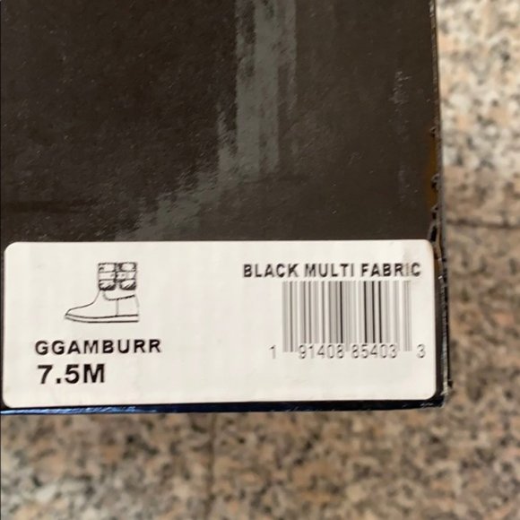 Guess AMBURR BLACK Booties size 7.5 - Picture 5 of 8